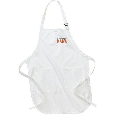 Mama Ma Mommy Mom Bruh Full-Length Apron With Pockets