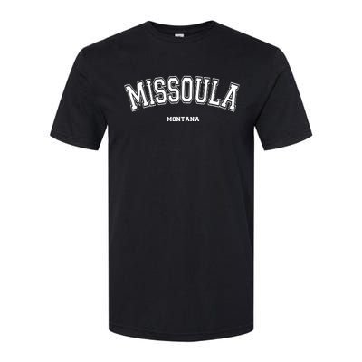 Missoula Montana Softstyle CVC T-Shirt