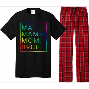 Ma Mama Mom Bruh Gift Pajama Set