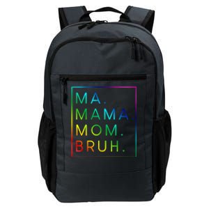 Ma Mama Mom Bruh Gift Daily Commute Backpack