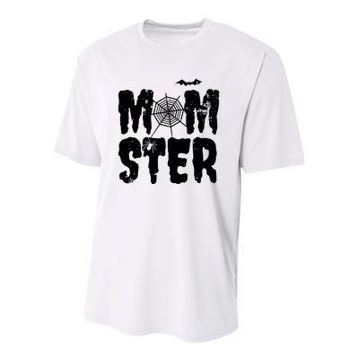 Momster Monster Mom Halloween Funny Gift For Moms Youth Performance Sprint T-Shirt