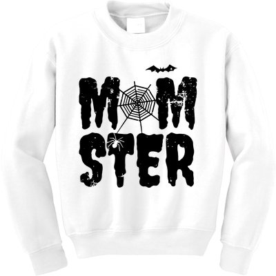 Momster Monster Mom Halloween Funny Gift For Moms Kids Sweatshirt