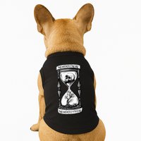 Memento Mori Memento Vivere Skull Design Stoic Memento Mori Doggie Tank