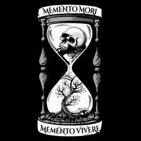 Memento Mori Memento Vivere Skull Design Stoic Memento Mori Doggie Tank
