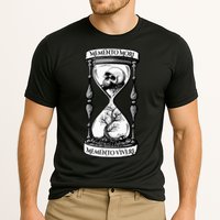 Memento Mori Memento Vivere Skull Design Stoic Memento Mori Performance Shirt