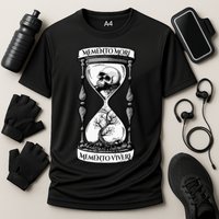 Memento Mori Memento Vivere Skull Design Stoic Memento Mori Performance Shirt