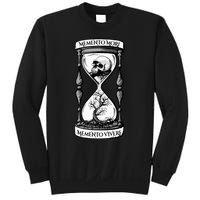 Memento Mori Memento Vivere Skull Design Stoic Memento Mori Sweatshirt