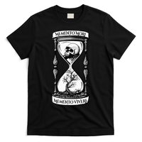 Memento Mori Memento Vivere Skull Design Stoic Memento Mori T-Shirt