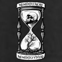 Memento Mori Memento Vivere Skull Design Stoic Memento Mori 15oz Campfire Ceramic Mug