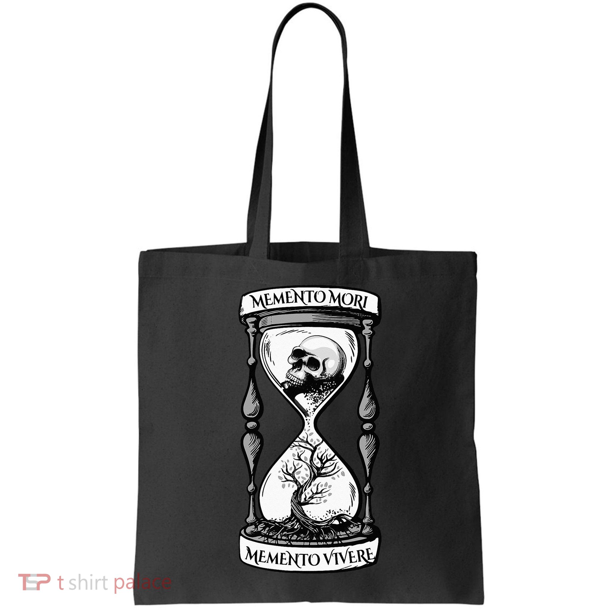 Memento Mori Memento Vivere Skull Design Stoic Memento Mori Bag