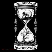 Memento Mori Memento Vivere Skull Design Stoic Memento Mori Poster