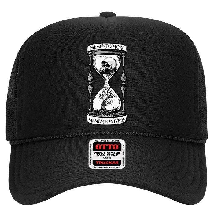 Memento Mori Memento Vivere Skull Design Stoic Memento Mori Hat