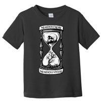 Memento Mori Memento Vivere Skull Design Stoic Memento Mori Toddler T-Shirt