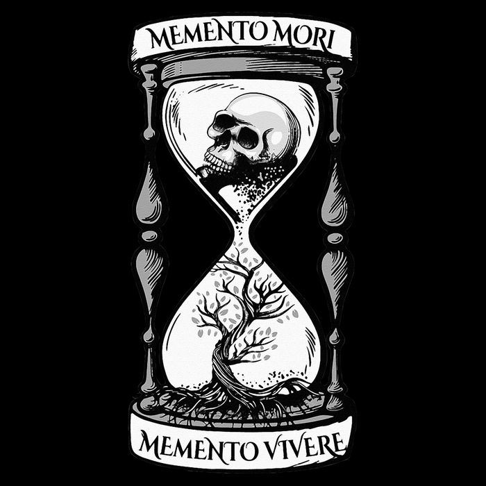 Memento Mori Memento Vivere Skull Design Stoic Memento Mori Wool Snapback Cap