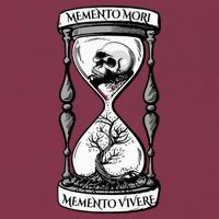 Memento Mori Memento Vivere Skull Design Stoic Memento Mori 16oz Travel Tumbler