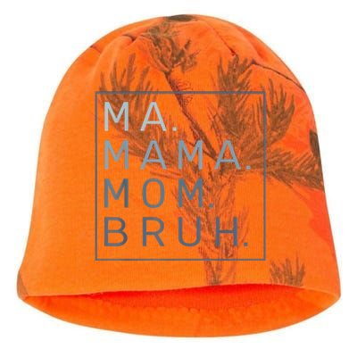 Ma Mama Mom Bruh Mother Mommy Kati - Camo Knit Beanie