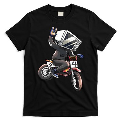 Makethehoodsmile Microwave Man Bike T-Shirt