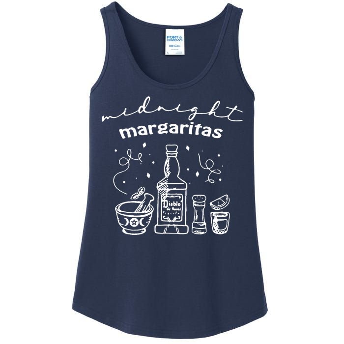 Midnight Margaritas Ladies Essential Tank