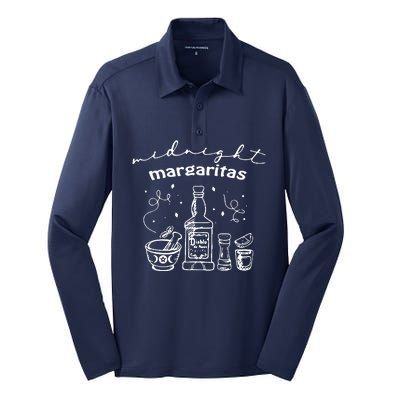 Midnight Margaritas Silk Touch Performance Long Sleeve Polo