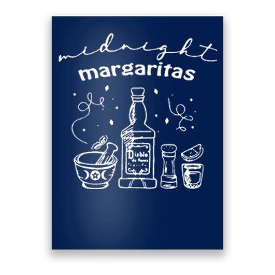 Midnight Margaritas Poster