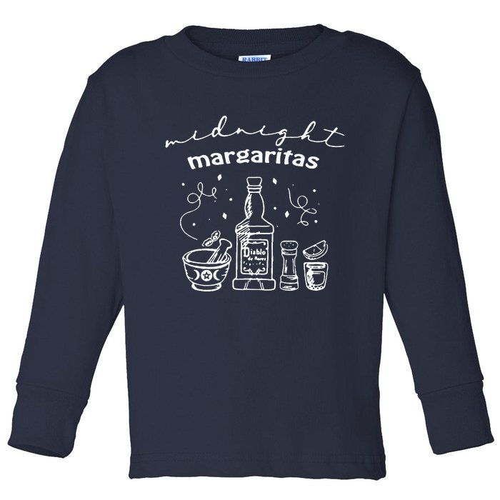 Midnight Margaritas Toddler Long Sleeve Shirt