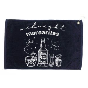 Midnight Margaritas Grommeted Golf Towel