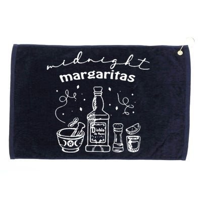 Midnight Margaritas Grommeted Golf Towel