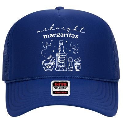 Midnight Margaritas High Crown Mesh Back Trucker Hat