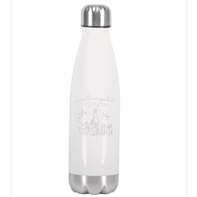 Midnight Margaritas Stainless Steel Insulated Water Bottle