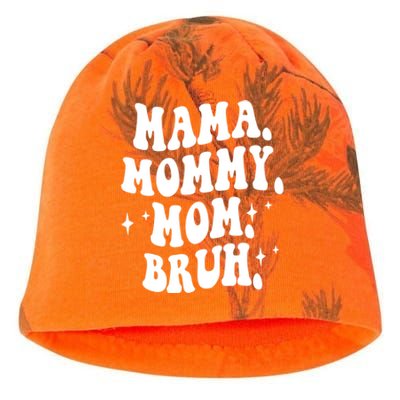 Mama Mommy Mom Bruh Funny Mom Mothers Day Gift Kati - Camo Knit Beanie