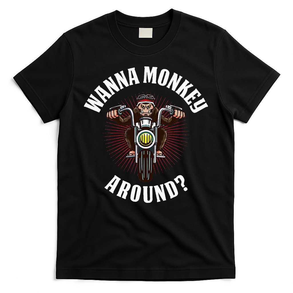 Monkey Motorcycle T-Shirt