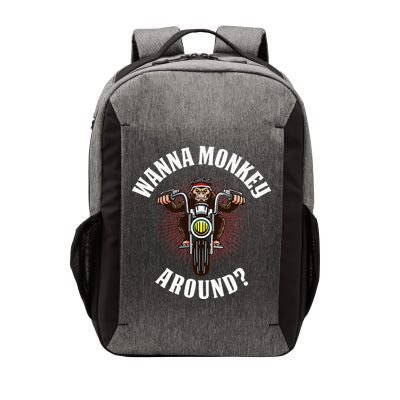 Monkey Motorcycle Vector Backpack