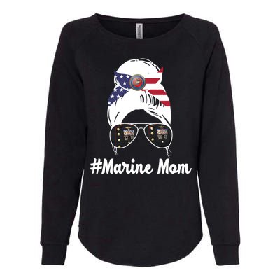 Marine Mom Womens California Wash Sweatshirt