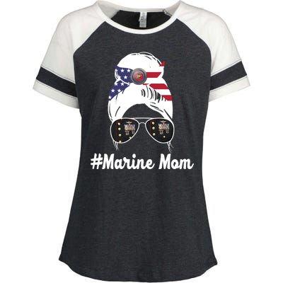 Marine Mom Enza Ladies Jersey Colorblock Tee