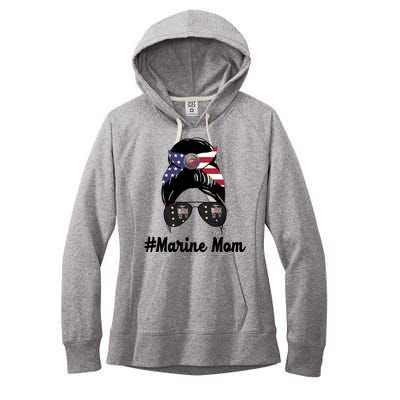 Marine Mom Women's Fleece Hoodie