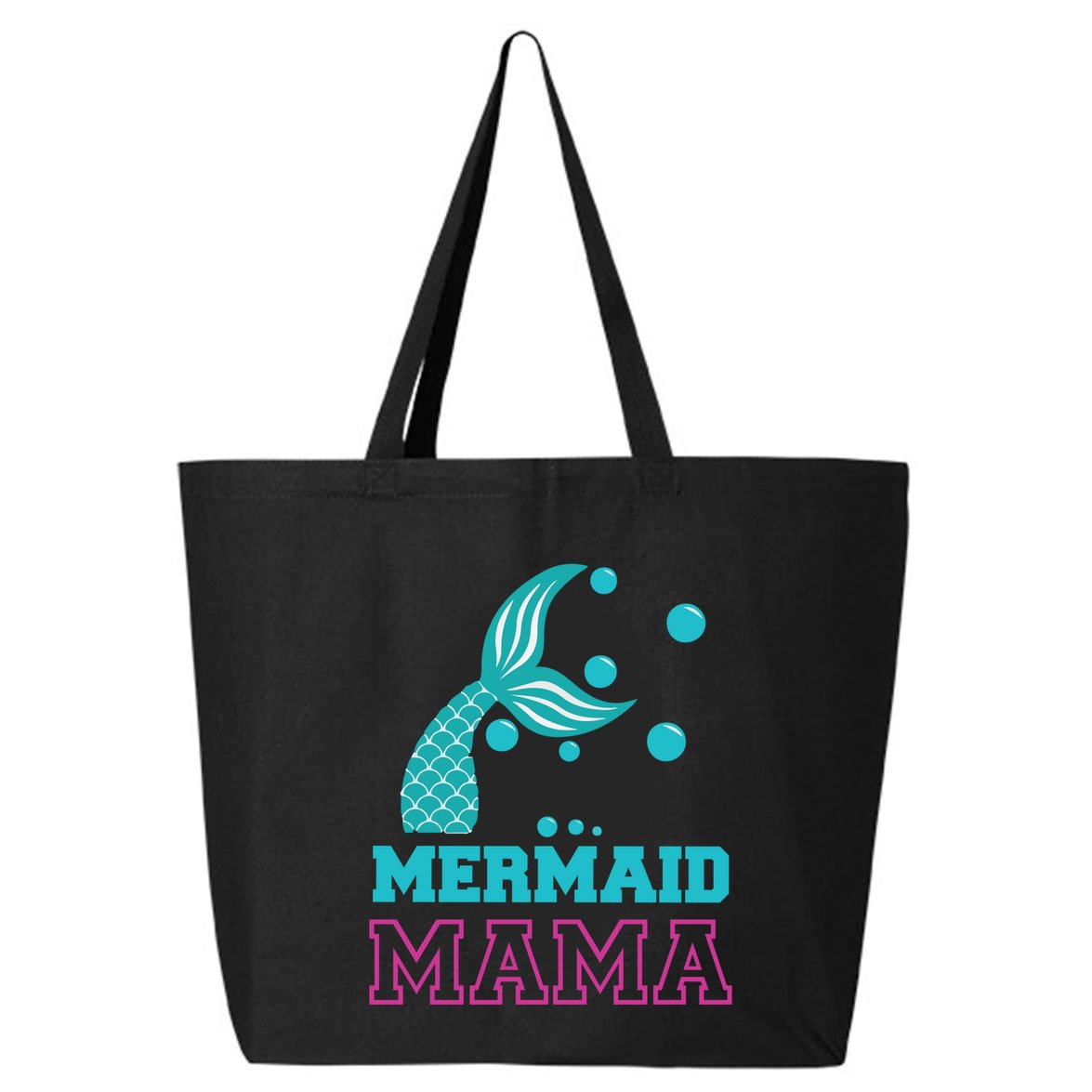 Mermom Mermaid Mom Meaningful Gift Ocean Beach Pool Party Swimming Great Gift 25L Jumbo Tote