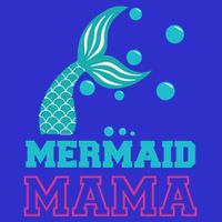 Mermom Mermaid Mom Meaningful Gift Ocean Beach Pool Party Swimming Great Gift Zip Tote Bag