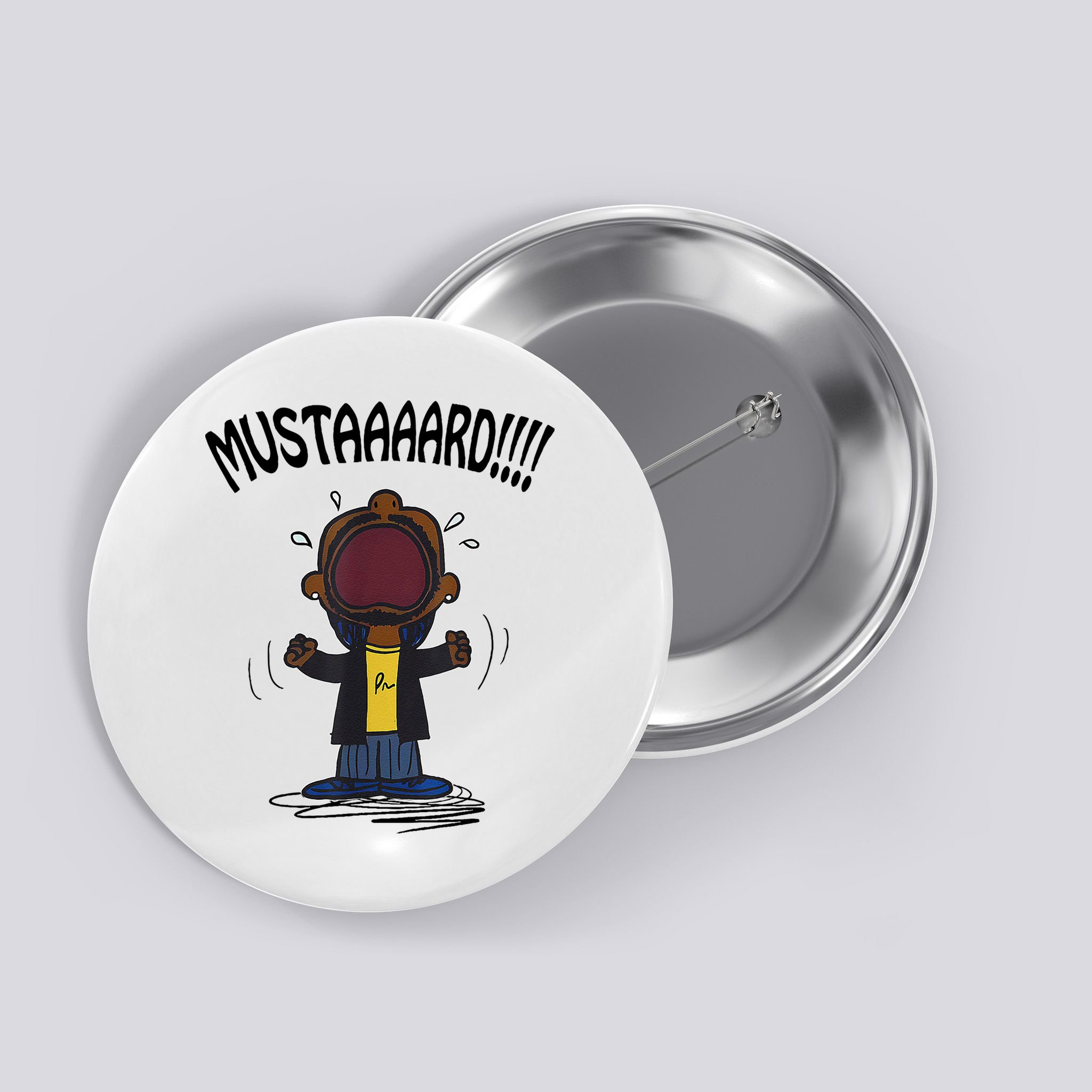 Mustard Meme Button