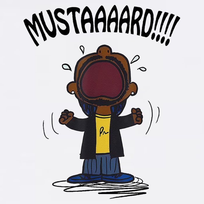 Mustard Meme Adult Drive Performance Visor