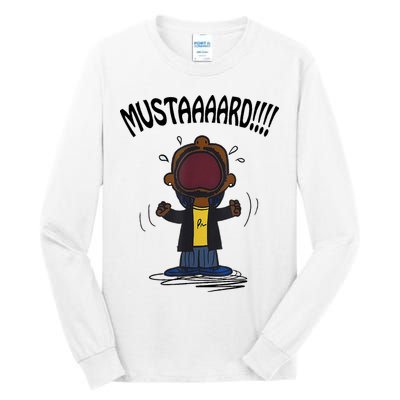 Mustard Meme Tall Long Sleeve T-Shirt