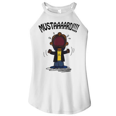 Mustard Meme Women's Perfect Tri Rocker Tank