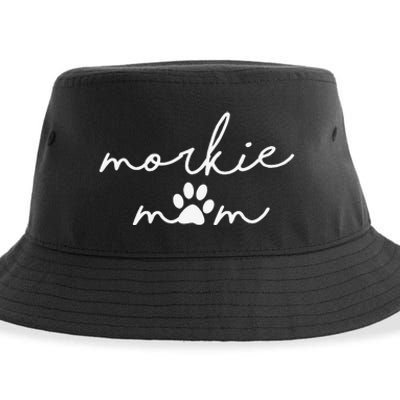 Morkie Mom Maltese Yorkie Mix Dog Mama Sustainable Bucket Hat