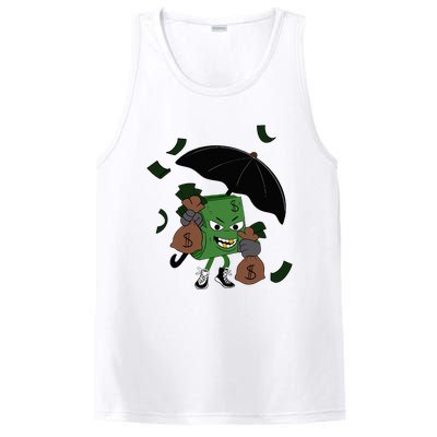 Money Man Money Bag PosiCharge Competitor Tank