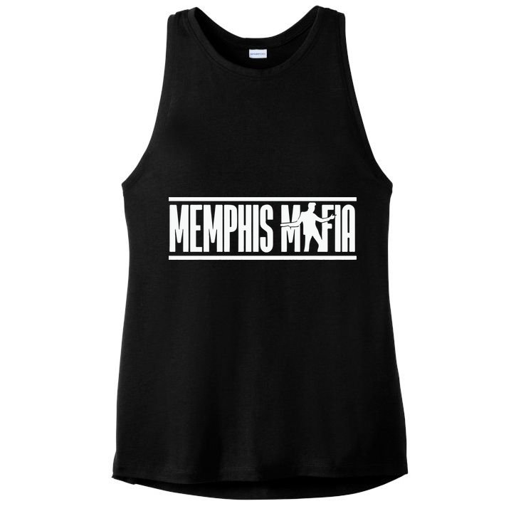 Memphis Mafia Ladies PosiCharge Tri-Blend Wicking Tank