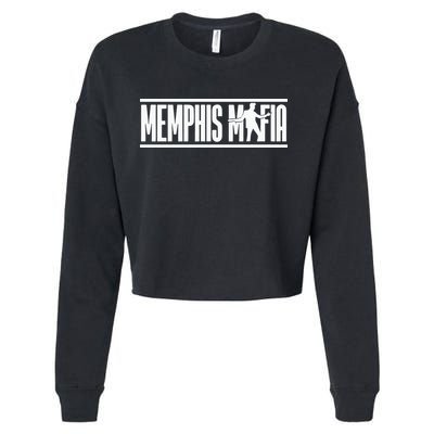 Memphis Mafia Cropped Pullover Crew