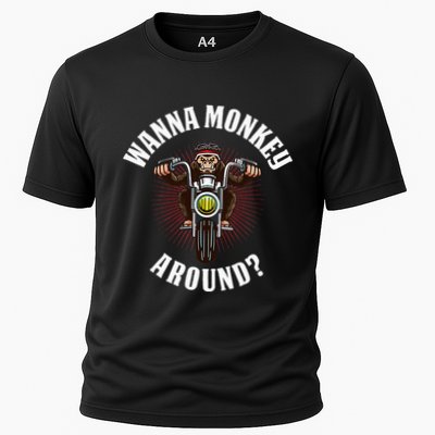 Monkey Motorcycle Performance Shirt