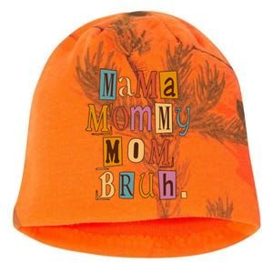 Mama Mommy Mom Bruh Retro for Mother's Day Kati - Camo Knit Beanie