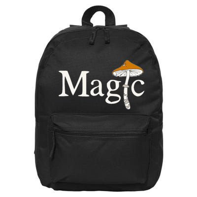 Magic Mushroom 16 in Basic Backpack