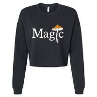 Magic Mushroom Cropped Pullover Crew
