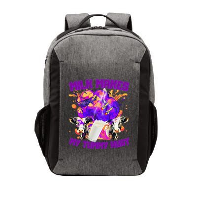 Milk Makes My Tummy Hurt Funny Sarcasm Oddly Specific Meme Vector Backpack